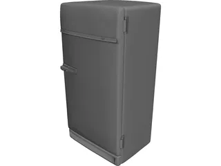 Refrigerator 3D Model preview