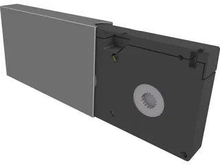 Videocassette [+Sleeve] 3D Model preview