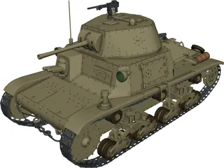 M 1340 3D Model preview