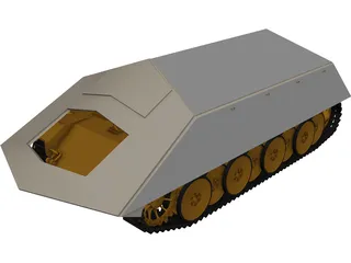 Ramm Tiger 3D Model preview