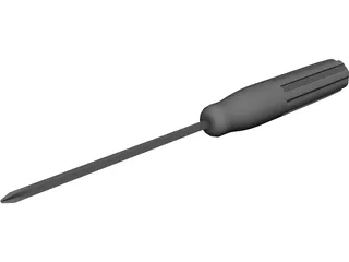 Screwdriver Cross 3D Model preview