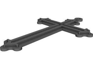 Cross 3D Model preview