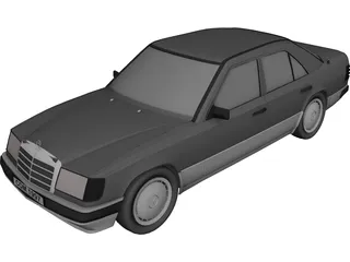 Mercedes-Benz 230 3D Model preview