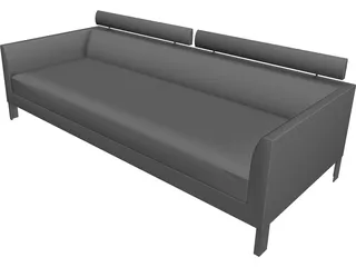 Sofa Axium 3D Model preview