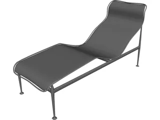 B&B Italia Garden Chair 3D Model preview