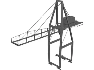 Crane 3D Model preview