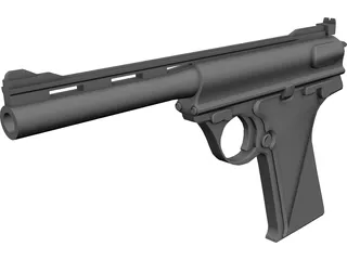 Pistol 3D Model preview