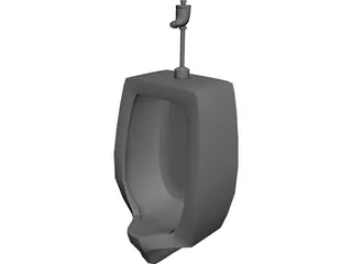 Urinal 3D Model preview