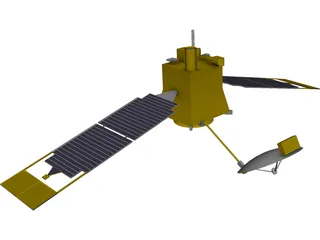 Mars Global Surveyor 3D Model preview