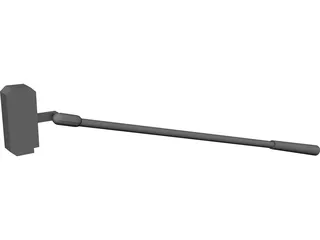 Golf Club Putter 3D Model preview