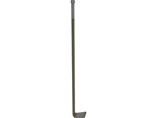 Hockey Stick 3D Model preview
