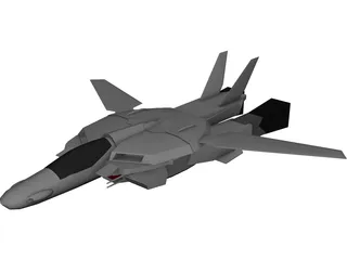 Veritech Fighter 3D Model preview