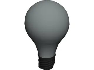 Light Bulb [+Interior] 3D Model preview