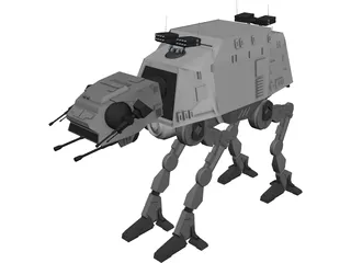 Star Wars Advanced ATAT 3D Model preview
