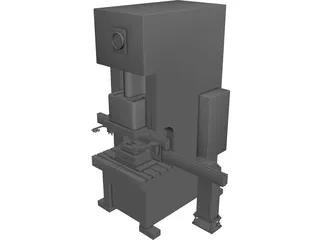 Press Machine 3D Model preview
