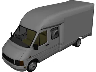 Volkswagen LT46 3D Model preview