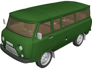 UAZ 3D Model preview