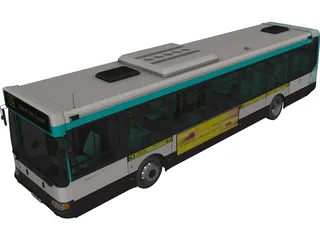 Renault Agora Line RATP 3D Model preview