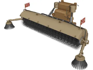 Street Sweep 3D Model preview