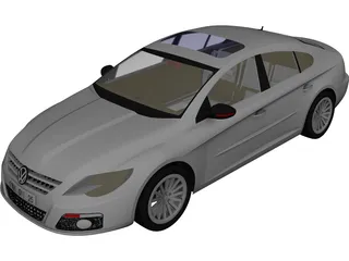 Volkswagen Passat (2010) 3D Model preview