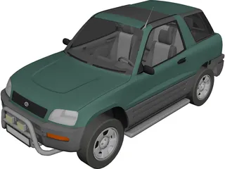 Toyota RAV4 (1994) 3D Model preview