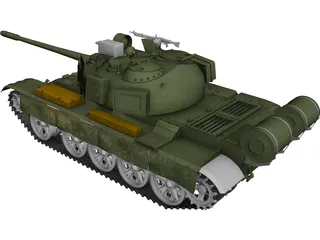 T-55AM2 3D Model preview