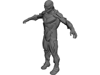 Nanosuit Crysis 3D Model preview