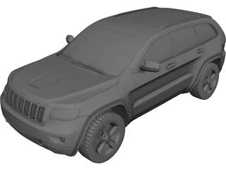 Jeep Grand Cherokee (2011) 3D Model preview