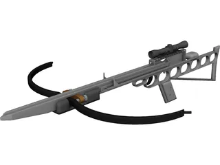 Crossbow 3D Model preview