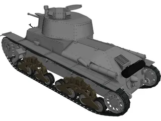 Pzkfw 35(t) 3D Model preview