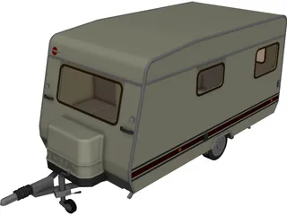 Camper 3D Model preview