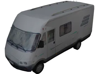 Mini-Bus 3D Model preview