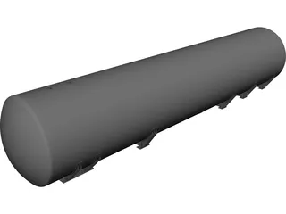 Gas Tank 3D Model preview