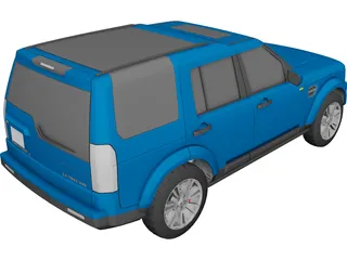 Land Rover Discovery 4 3D Model preview