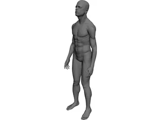 Man Human 3D Model preview