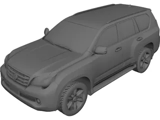Lexus GX460 3D Model preview