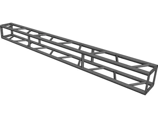 Truss V 3D Model preview