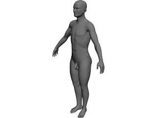 Man 3D Model preview