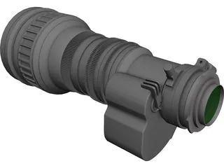 Canon J20ax8B 8-160mm Broadcast Lens 3D Model preview