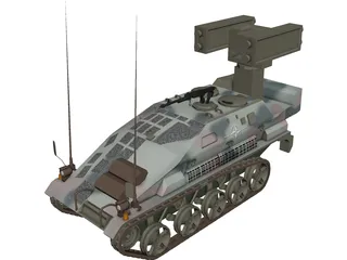 Weisel Ozelot 3D Model preview