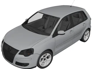 Volkswagen Polo 3D Model preview