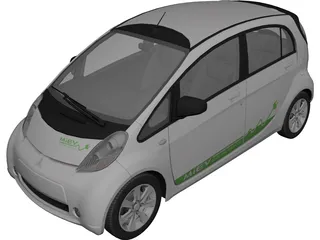 Mitsubishi i-MiEV 3D Model preview