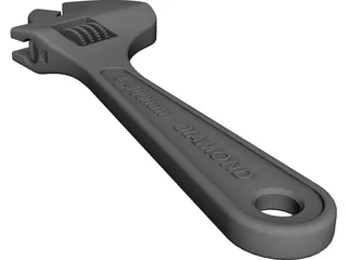 Wrench 3D Model preview