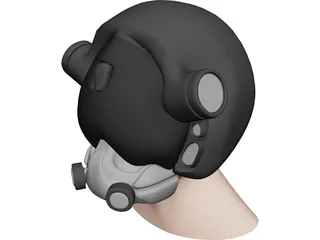 Helmet 3D Model preview