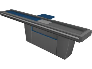 Supermarket Ribbon 3D Model preview