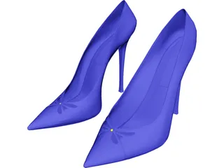 Woman Sandle 3D Model preview