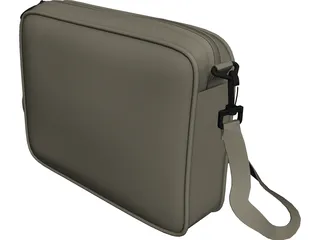 Shoulder Bag 3D Model preview