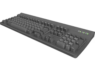Keyboard 3D Model preview
