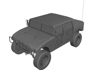 HUMVEE 3D Model preview