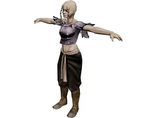 Zombie 3D Model preview